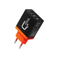 Сетевое зарядное устройство QUMO Charger 0019, 30 Вт, 3 USB, 3 USB, 4.2A, 1 USB QC 3.0, FCP, AFC + 2 USB 2,4A, черный 24350