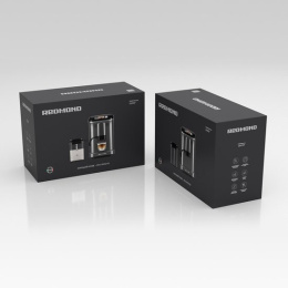 Кофемашина Redmond CM707 1350Вт серый