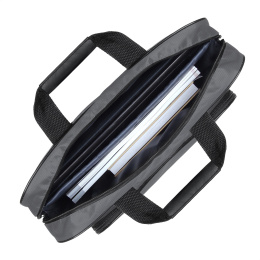 Сумка ExeGate Office F1596 Dark-Grey, темно-серая, полиэстер, для ноутбуков до 15.6" EX264612RUS