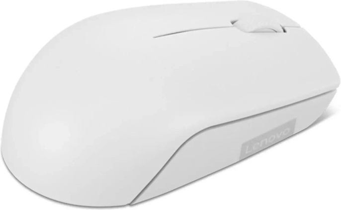 Мышь Lenovo 300 Wireless Compact светло-серый оптическая 1000dpi беспров. USB 2but GY51L15677
