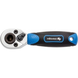 Трещотка для насадок и бит HOEGERT TECHNIK 1/4 HT1R391