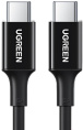 Кабель UGREEN US300 (60551)  Type-C Male to Type-C Male 2.0 ABS Shell 5A Current. Длина 1 м. Цвет: белый