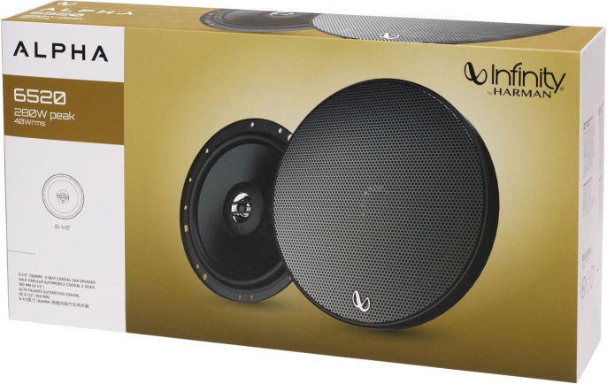 Колонки автомобильные INFINITY Alpha 6520,  16 см (6.5 дюйм.),  комплект 2 шт.