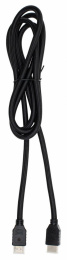 Кабель аудио-видео Cactus CS-HDMI.2-1.8,  HDMI (m) -  HDMI (m),  ver 2.0,  1.8м, GOLD,  черный