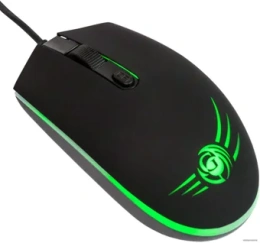 Мышь MGK-07U BLACK Dialog Gan-Kata - игровая, 4 кнопки ролик , 7-ми цветная подсветка, USB, черная