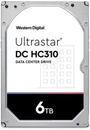 Жесткий диск Western Digital Ultrastar DC HС310 HDD 3.5" SATA 6TB, 7200 rpm, 256MB buffer, 512e, 0B36039, 1 year