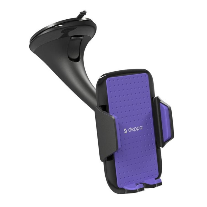 Держатель Deppa Crab Vogue для смартфонов 3.5-5.9", черный [55127]