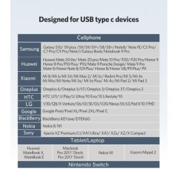 Адаптер UGREEN US157 (30391) USB-C to Micro USB Adapter. Цвет: черный