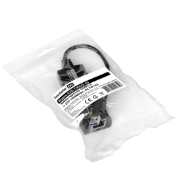 Кабель-адаптер ExeGate EXE-730U3-45 (USB3.0 --> 1xRJ45 UTP 1000Mbps, Realtek Chipset RTL8153) EX288739RUS