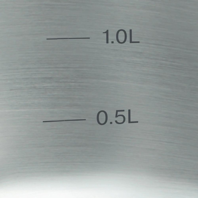 Ковш Rondell Coffee Bean RDS-1643 1.3л. d 16см с крышкой стальной