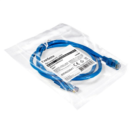 Патч-корд ExeGate UTP-RJ45-RJ45-C6-1M-BL, UTP, cat.6, 1м, синий EX297190RUS