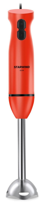 Блендер StarWind SBP2201,  погружной,  красный/черный