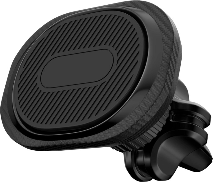 Держатель Wiiix HT-410V22mg-KVADRO-B для смартфонов, магнитный, черный