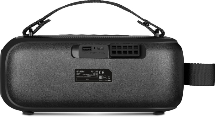 Колонка портативная Sven PS-235, 12Вт, черный [sv-022075]