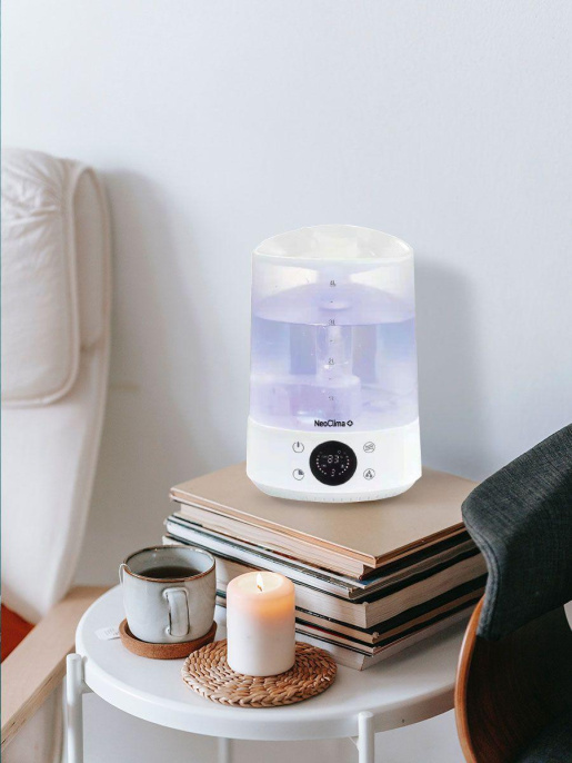 Увлажнитель воздуха Neoclima NHL-400E 28Вт ультразвуковой белый
