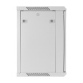 Шкаф телекоммуникационный 19" настенный 12U ExeGate EC-WM-12U.450.M.GREY (19”, 12U, 600x450x635mm (ШхГхВ), передняя дверь металл, съемные боковые панели, пыле- и влагозащита IP23, светло-серый RAL 7035) EX298615RUS