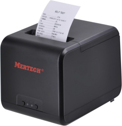 Термопринтер Mertech DT58 TEMO 4646 203dpi 150мм/с/USB для печ.накл. черный