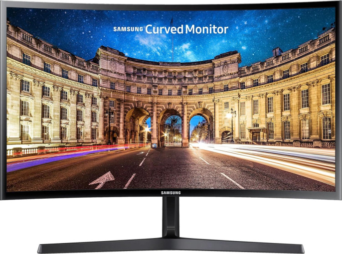 Монитор Samsung 23.5" C24F396FHI черный VA LED 16:9 HDMI матовая 250cd 178гр/178гр 1920x1080 60Hz VGA FHD 3.3кг LC24F396FHIXCI CUZ