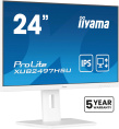 23.8" Монитор Iiyama ProLite XUB2497HSU-W2, 1920x1080, IPS, 100Гц, 1хHDMI, 1хDP, белый