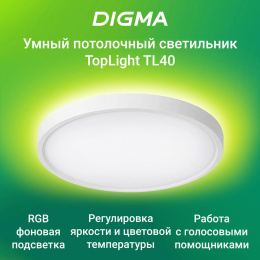 Умный светильник Digma TopLight TL40 потолочный