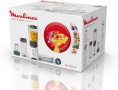 Блендер Moulinex LM16L110,  стационарный,  черный/белый