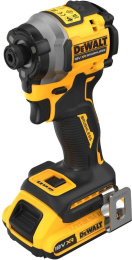 Винтоверт DeWalt DCF850D2T-QW бесщеточный, наличие удара, тип патрона: шестигранный HEX , источник питания: аккумулятор, Li-Ion, 18В, 2Ач, выходная мощность: 475Вт, регилировка оборотов, 1000-3250об/мин, крутящий момент: 206.2Нм, блокировка шпинделя, за