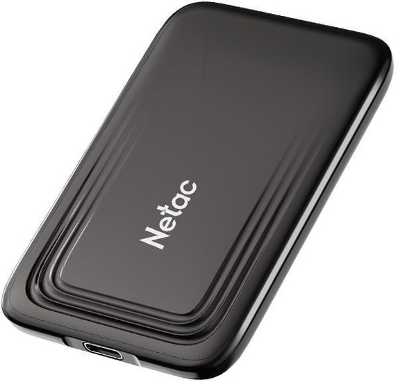 Внешний накопитель SSD USB3.2 Netac 512GB ZX20Ⅳ EVO NT01ZX20Ⅳ EVO-512G-32BK Black Type-C