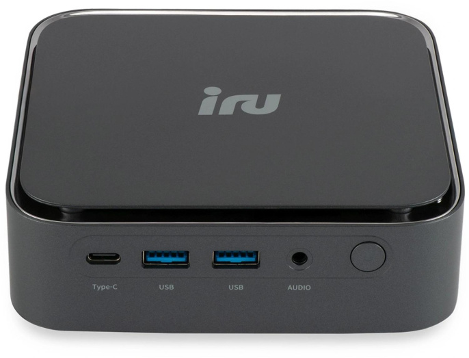 Неттоп IRU Tactio 513 i5 1235U 1.3 16Gb SSD512Gb Iris Xe Windows 11 Pro 64 GbitEth WiFi BT 120W серый RUS 2187333