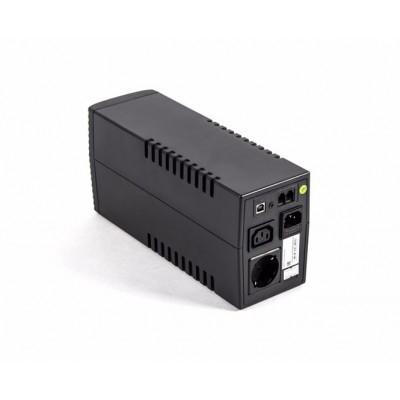 ИБП Бастион SKAT-UPS 600-IN-1x7 {Line-interactive, 600ВА/350Вт, на пол, 1x EURO + 1х C13, USB/RJ-11, АКБ 1х 7Ач, МПТ} 449