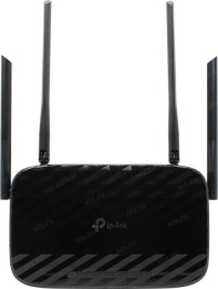 Wi-Fi роутер TP-LINK ARCHER C6,  Wi-Fi 5,  AC1200,  2.4/5ГГц, 4 LAN,  черный