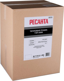 Электрическая тепловая пушка Ресанта ТЭП-5000,  5кВт, красный [67/1/3]