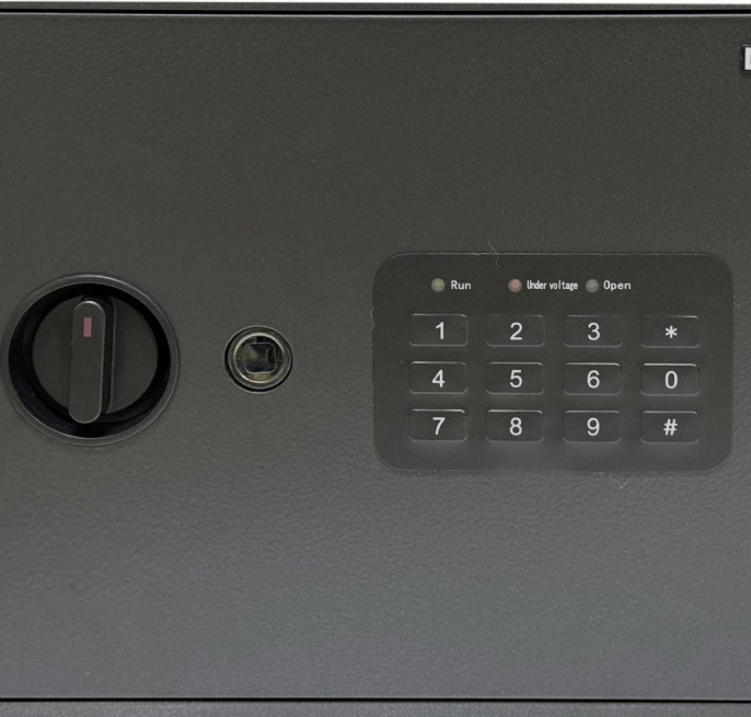 Сейф мебельный LockSworth VS4521 взломостойкий встраиваемый 250x350x250мм электронный/ключевой