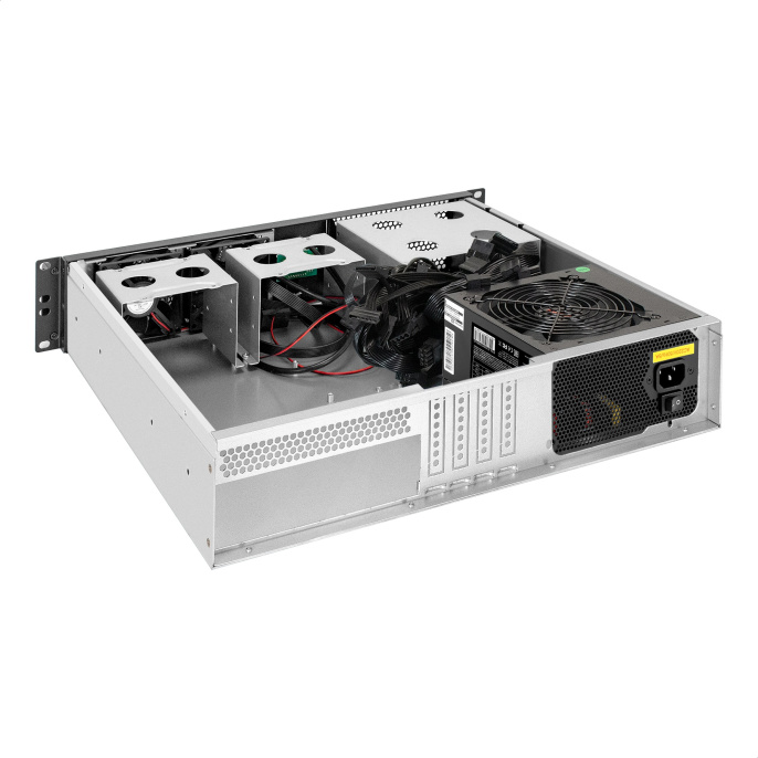 Серверный корпус ExeGate Pro 2U400-04 RM 19", высота 2U, глубина 400, БП 500PAS, 2*USB EX299984RUS