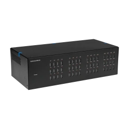 Управляемый USB over IP концентратор DistKontrolUSB-48 с 48 портами USB с 2 блоками питания / Ethernet 2 x 10/100/1000 Mb / Защитный модуль с замком