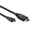 Кабель HDMI-19M --MicroHDMI-19M ver 2.0 1.8m, медь, VCOM CG587-1.8M _1