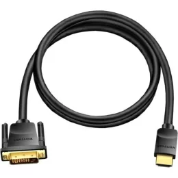 Кабель Vention HDMI 19M/DVI-D Dual link 25M - 2 м.