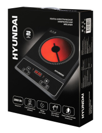 Плита Инфракрасная Hyundai HYC-0121 черный стеклокерамика настольная