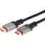 Кабель HDMI 19M/M,ver. 2.1, 8K@60 Hz 1.5m метал разъемы, Telecom TCG365-1.5M 