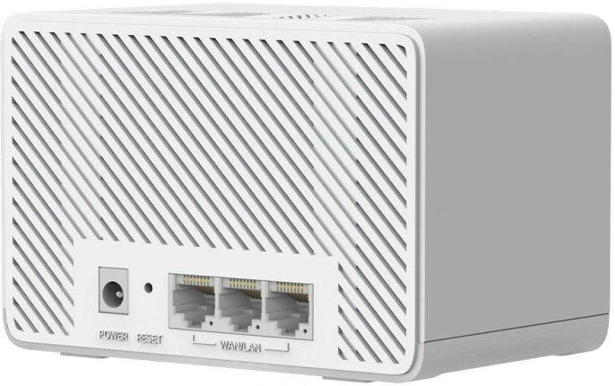 Бесшовный Mesh роутер MERCUSYS Halo H25BE,  Wi-Fi 7,  BE3600,  2.4/5ГГц, 3 WAN/LAN, белый, 2 шт. в комплекте