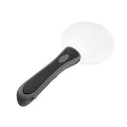 Лупа Veber MG2B-3 диам.90мм, 2,5х, с LED подсветкой, футляр