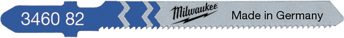 Полотно для лобзика Milwaukee T218A 55мм 5шт 4932346082 узкий корпус, режущая способность: цыетные металлы и сталь 1.5-4мм