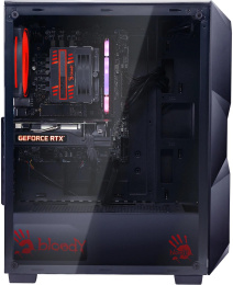 ПК Bloody BD-PC RB55C1 MT Ryzen 5 5600X 3.7 16Gb SSD1Tb RTX4060 8Gb Windows 11 Home 64 GbitEth 500W черный RUS 2107145