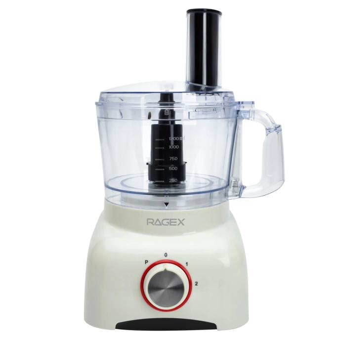 Кухонный комбайн 11 в 1 RAGEX R113, 1.2л, 600Вт, цвет: 105 зефирный