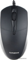 Гарнизон Мышь GM-220XL, USB, чип- Х, черный, 2м,1000 DPI, 2кн.+колесо-кнопка