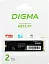 Накопитель SSD Digma PCIe 4.0 x4 2TB DGSM4002TP73T Meta P7 M.2 2280