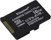 Карта памяти Kingston SDCS2/16GBSP microSDHC Memory Card 16Gb A1 V10 UHS-I U1KINGSTON