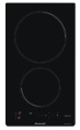 Варочная поверхность Brandt, индукционная, домино, 2 варочных зоны, 10 уровней мощности, индикация остаточного тепла, таймер, Ultraboost, цвет черный BPI1621UB