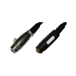 Переход XLR гнездо - 6.35мм гнездо стерео Pro Legend позолоченные контакты с кабелем 0.3м, PL2294