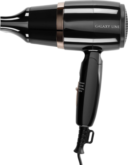 Фен Galaxy Line GL 4354 1600Вт черный 7070143540