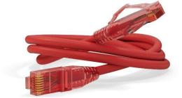 Патч-корд Hyperline PC-LPM-UTP-RJ45-RJ45-C5e-0.3M-LSZH-RD UTP RJ-45 вил.-вилка RJ-45 кат.5E 0.3м красный LSZH 24AWG